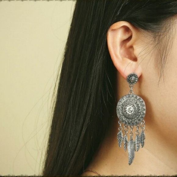 ๐ฟ๐ฟDream Catcher Bohemian Earrings ๐ฟ๐ฟ - Picture 2 of 5